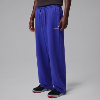 Nike Jordan Mens Jordan Flight Fleece Pants in Blue | IW6372-432