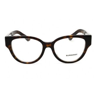 Burberry BE2421F3002 Cat-Eye Acetate Frame Eyeglasses - Black