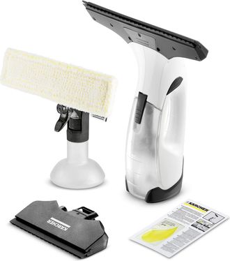 Karcher Aspiragocce Wv 2 Plus N - Serbatoio Acqua Sporca: 100 Ml - Autonomia: 35 Min - Tempo Di Ricarica Della Batteria: 230 Min - Karcher