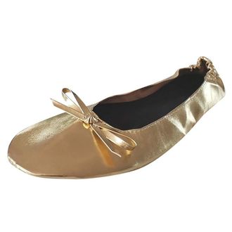 Generic Womens Ballerinas, Womens Flats, Square Toe Ballet Flats, Comfortable Casual Ballerina Flats, Evening Shoes with Bow, Elegant Womens Shoes, Summer Cas
