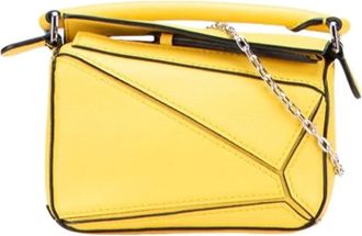 Loewe Pre-owned Mini Bags, female, Yellow, Size: ONE SIZE Pre-owned Mini Bag
