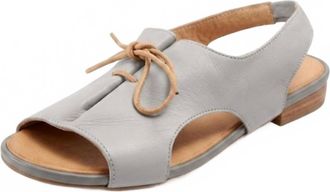 Bueno Womens Kenya Sandal In Light Grey