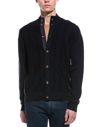 Bruno Magli Merino Wool Cardigan