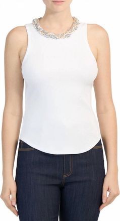 Cinq &agrave; Sept Lizzie Tank Top In White