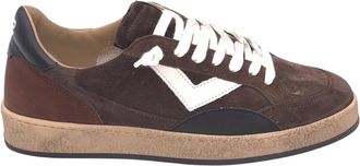 4B12 Play New U-1024 - Heren - Sneakers - Bruin - 40 EU - Katoen - Schoenen