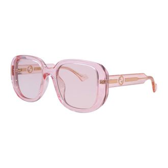 Gucci GG1557SK003 Transparent Nude-Pink Gradient Sunglasses - Pink