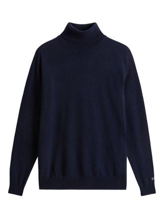 Woolrich lambswool turtleneck sweater - men - Wool - 3XL - Blue