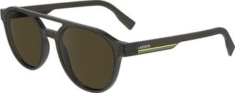 Lacoste L6008S N 035 Mens Sunglasses Grey Size 53