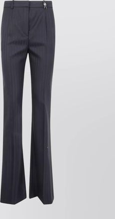 Versace casual trousers with pinstripes and pockets