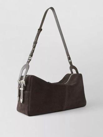 Pinko shoulder bag adjustable strap buckle detail