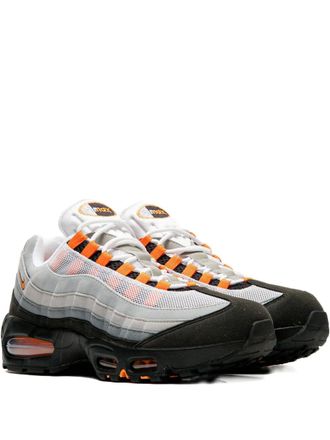 Nike Air Max 95 OG Big Bubble Bright Mandarin sneakers - men - Mesh/Suede/Fabric/Rubber - 10.5 - White