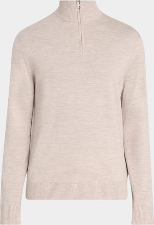 Theory Men & apos;s Hilles Cashmere Quarter-Zip Sweater