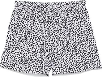 Michael Michael Kors Shorts leopardati - Bianco