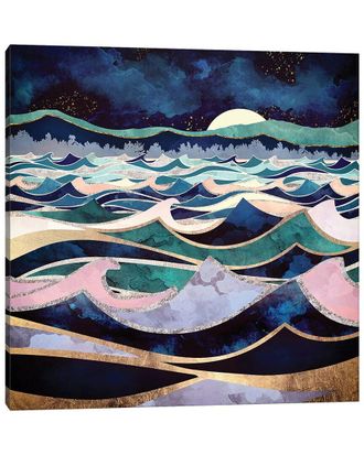 iCanvas Icanvas Moonlit Ocean By Spacefrog Designs