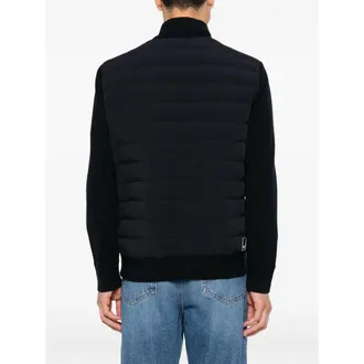 Emporio Armani Padded Hybrid Down Jacket - Blue