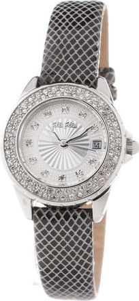 Folli Follie Leather Womens Watch
