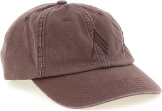 The Attico Womens Brown Cotton Cap (baseball Hat)