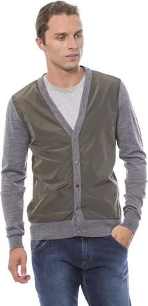 Roberto Cavalli Wool Mens Mens Cardigan