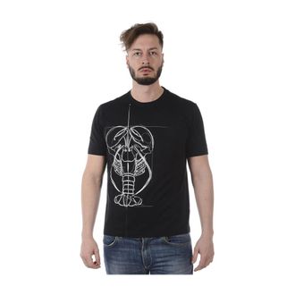 Ermenegildo Zegna Hombre, Camisetas, Negro, Talla: S