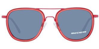 Skechers SE9042 66A Mens Sunglasses Red Size 50