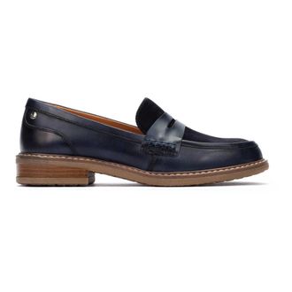 Pikolinos Aldaya Loafer - Dames - Loafers - Blauw - 38 EU - Leer - Schoenen