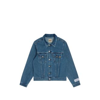 Gallery Dept. Andy Logo-print Washed Denim Jacket