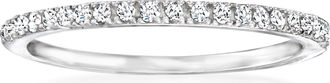 RS Pure Ross-Simons Diamond Ring in Sterling Silver