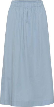 Soaked In Luxury Rokken, Dames, Blauw, XL, Maxi Rok