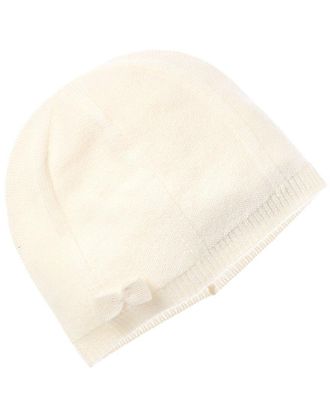 Amicale Cashmere Bow Cashmere Beanie