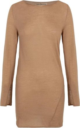 Cortana Daria Jersey - Dames - Longsleeves - Bruin - S - Kasjmier - Tops