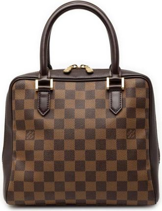 Louis Vuitton Pre-owned Handbags, female, Brown, Size: ONE SIZE Pre-owned Structured Top Handle Bag