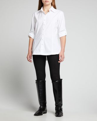 Finley Joey Button-Down Long-Sleeve Roll-Tab Shirt