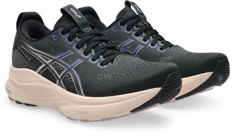 Asics Laufschuh ASICS GEL-KAYANO 32, Damen, Gr. 40,5, schwarz, pearl pink, Synthetik, Schuhe Laufschuh, f&uuml;r mehr Stabilit&auml;t