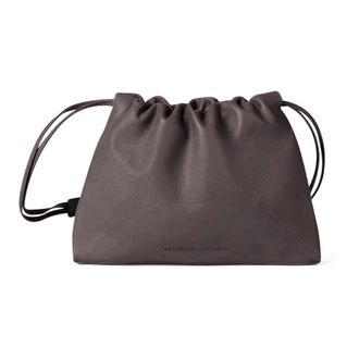 Brunello Cucinelli Bucket Bags - Dames - Tassen - Bruin - Maat: ONE Size