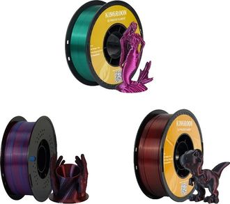OEM Filamento Pla De Seda Bicolor, 1,75 Mm De Di&aacute;metro, 3 Kg De Peso Por Paquete