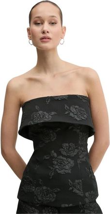 Rotate Rotate Birger Christensen, Donna, Top, Nero, L, new