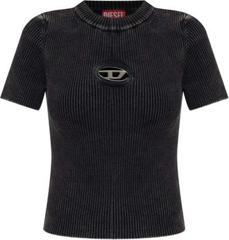 Diesel M Anker Ss T-shirt met logo