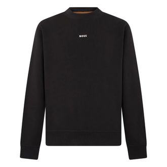 HUGO BOSS Sudadera We Smallcrew - Sweatshirts & Hoodies - Hombre - Negro - XL