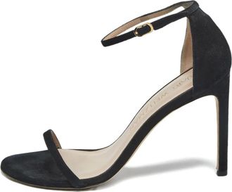 Stuart Weitzman Sandali Nudist con tacco a stiletto - Nero