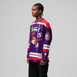 Mitchell & Ness Unisex Mitchell & Ness Vince Carter Purple Toronto Raptors Maxxed Out Fashion Hockey Jersey at Nordstrom, Size Small