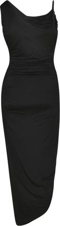 La Petite Robe Di Chiara Boni Midi Jurk - Dames - Casual kleedjes - Zwart - L - Kleedjes