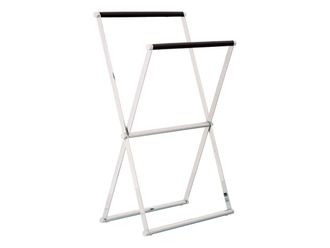 Schubiger M&ouml;bel Handtuchst&auml;nder Chrom Schwarz