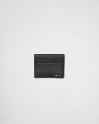 Prada Saffiano leather card holder