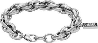 Diesel Kettingen - Heren - Armbanden - Grijs - ONE Size - Accessoires