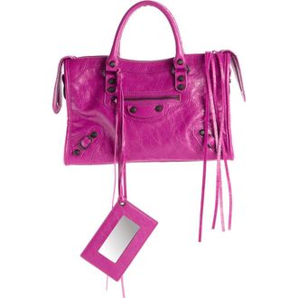 Balenciaga Mini Le City Bag in 5331 Azalee at Nordstrom