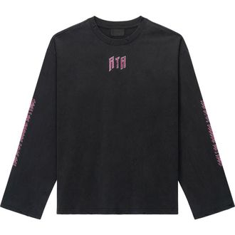 Rta Marceau Oversize Graphic T-Shirt in Black Scenery at Nordstrom, Size Xxx-Large