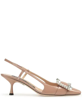 Sergio Rossi Pumps SR Twenty con decorazione - Toni neutri