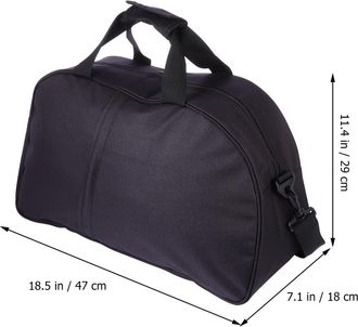 Kesyoo Large Capacity Waterproof Oxford Cloth Travel Bag Crossbody Luggage Bag Red Sports Duffel for Hiking Camping with Upgraded Fabric