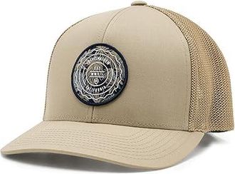 Travis Mathew The Patch Floral Mens Hat Caps Weathered Teak, Cotton/Polyester