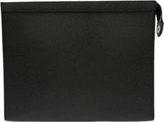 Louis Vuitton Pre-owned Clutches, male, Black, Size: ONE SIZE Pre-owned Vintage Clutch Bag